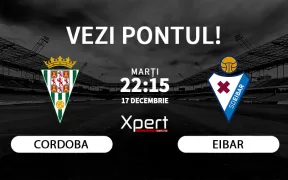 Cordoba vs Eibar Ponturi LaLiga 2 17.12.24