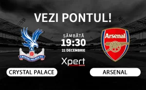 Crystal Palace vs Arsenal Ponturi Premier League 21.12.24
