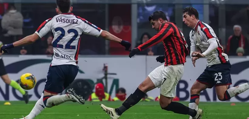 Genoa Rezistă Eroic pe San Siro! AC Milan, Tot Mai Departe de Locurile Champions League din Clasament în Serie A