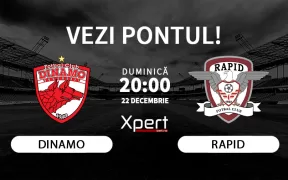 Dinamo vs Rapid Ponturi Superliga 22.12.24
