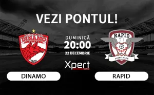 Dinamo vs Rapid Ponturi Superliga 22.12.24