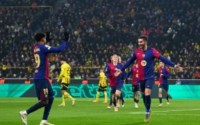 Barcelona Triumfă Dramatic la Dortmund: Ferran Torres, Eroul Serii