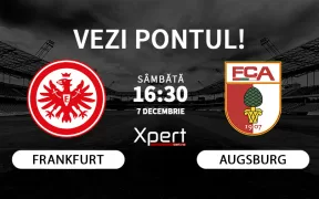 Frankfurt vs Augsburg Ponturi Bundesliga 07.12.24