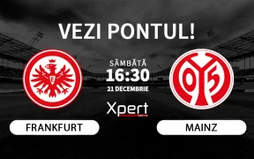 Frankfurt vs Mainz Ponturi Bundesliga 21.12.24