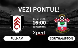 Fulham vs Southampton Ponturi Premier League 22.12.24