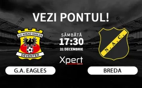 GA Eagles vs Breda Ponturi Olanda 21.12.24