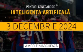 Ponturi Inteligenta Artificiala GG 03.12.24