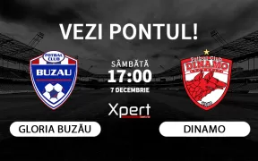 Gloria Buzau vs Dinamo Ponturi Superliga 07.12.24