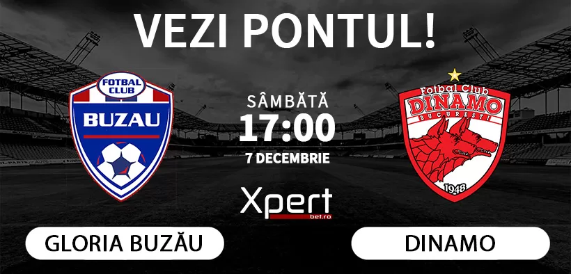 Gloria Buzau vs Dinamo Ponturi Superliga 07.12.24