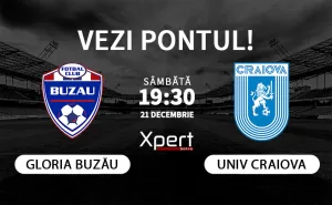 Gloria Buzau vs Universitatea Craiova Ponturi Superliga 21.12.24