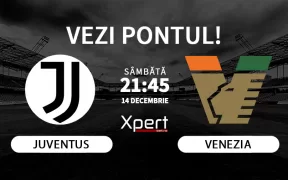 Juventus vs Venezia Ponturi Serie A 14.12.24