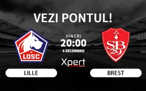 Lille vs Brest Ponturi Ligue 1 06.12.24