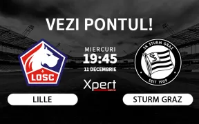 Lille vs Sturm Graz Ponturi Champions League 11.12.24