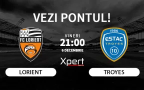 Lorient vs Troyes Ponturi Ligue 2 06.12.24