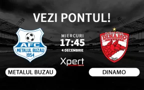 Metalul Buzau vs Dinamo Ponturi Cupa Romaniei 04.12.24