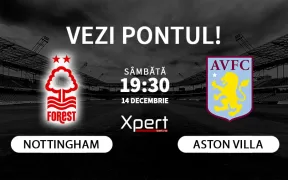 Nottingham vs Aston Villa Ponturi Premier League 14.12.24