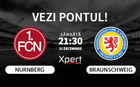 Nurnberg vs Braunschweig Ponturi Bundesliga 2 21.12.24