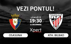 Osasuna vs Athletic Bilbao Ponturi LaLiga 21.12.24