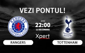 Rangers vs Tottenham Ponturi Europa League 12.12.24