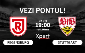 Regensburg vs Stuttgart Ponturi DFB Pokal 03.12.24