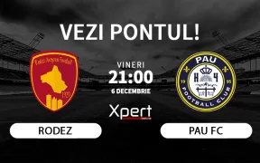 Rodez vs Pau Ponturi Ligue 2 06.12.24