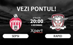 Sepsi vs Rapid Ponturi Superliga 06.12.24