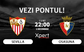 Sevilla vs Osasuna Ponturi LaLiga 02.12.24