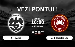Spezia vs Cittadella Ponturi Serie B 08.12.24