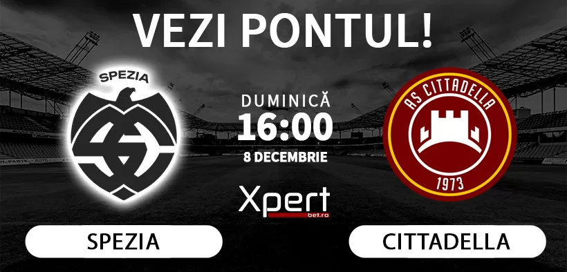 Spezia vs Cittadella Ponturi Serie B 08.12.24