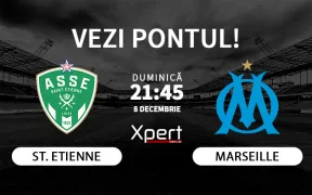 St Etienne vs Marseille Ponturi Ligue 1 08.12.24