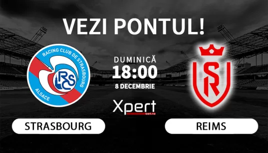 Strasbourg vs Reims Ponturi Ligue 1 08.12.24