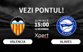 Valencia vs Alaves Ponturi LaLiga 22.12.24