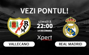 Vallecano vs Real Madrid Ponturi LaLiga 14.12.24