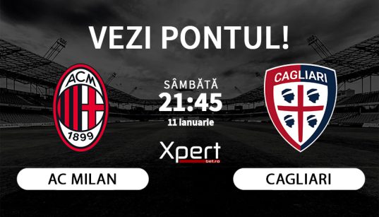 AC Milan vs Cagliari Ponturi Serie A 11.01.25