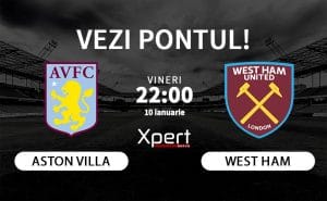 Aston Villa vs West Ham Ponturi FA Cup 10.01.25