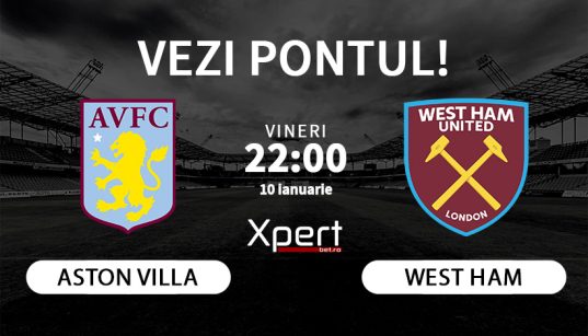 Aston Villa vs West Ham Ponturi FA Cup 10.01.25