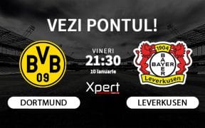 Dortmund vs Leverkusen Ponturi Bundesliga 10.01.25