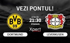 Dortmund vs Leverkusen Ponturi Bundesliga 10.01.25