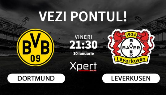 Dortmund vs Leverkusen Ponturi Bundesliga 10.01.25