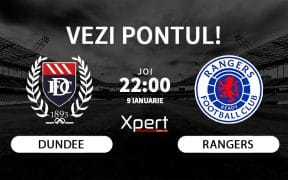 Dundee vs Rangers Ponturi Scotia 09.01.25