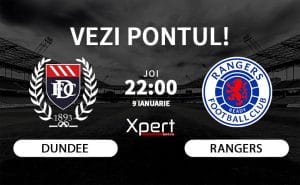 Dundee vs Rangers Ponturi Scotia 09.01.25