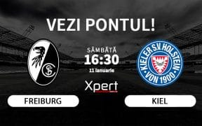 Freiburg vs Kiel Ponturi Bundesliga 11.01.25
