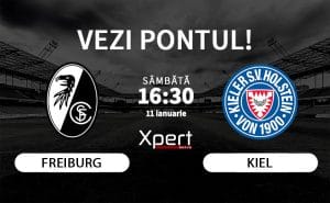 Freiburg vs Kiel Ponturi Bundesliga 11.01.25