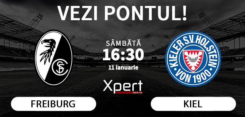 Freiburg vs Kiel Ponturi Bundesliga 11.01.25