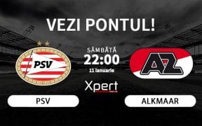 PSV vs Alkmaar Ponturi Eredivisie 11.01.25