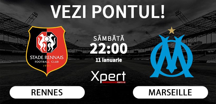 Rennes vs Marseille Ponturi Ligue 1 11.01.25