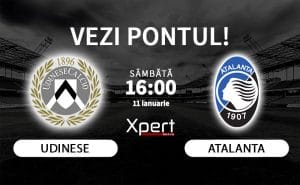 Udinese vs Atalanta Ponturi Serie A 11.01.25