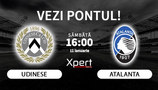 Udinese vs Atalanta Ponturi Serie A 11.01.25