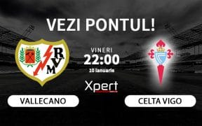Vallecano vs Celta Vigo Ponturi LaLiga 10.01.25